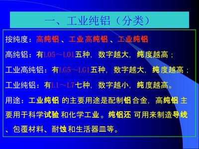 第二章 有色金属合金 分类、强化与应用解析